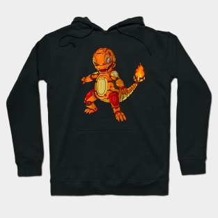 mecha lizard Hoodie